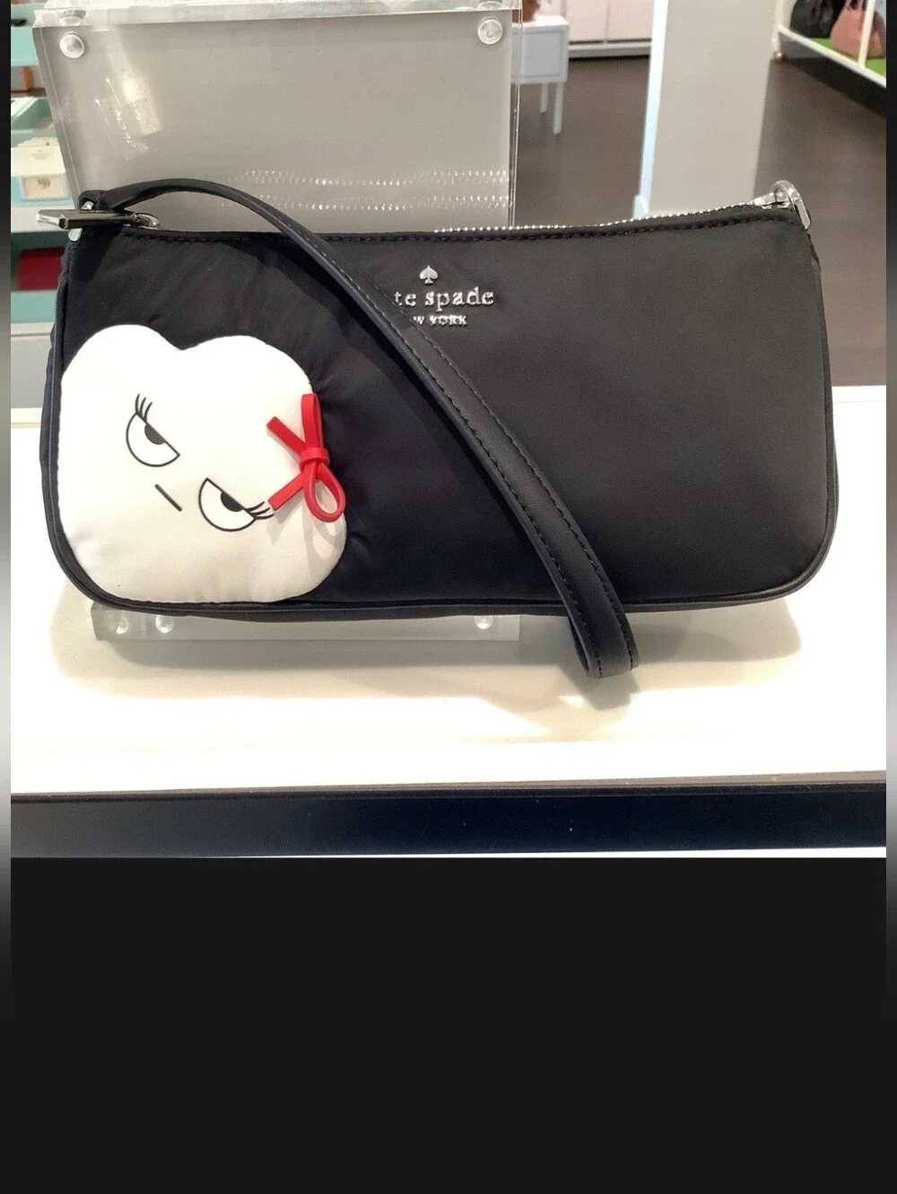 Kate Spade Gemini Monster Mini Bag, Black Multi
